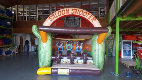 Schiettent western opblaasbaar